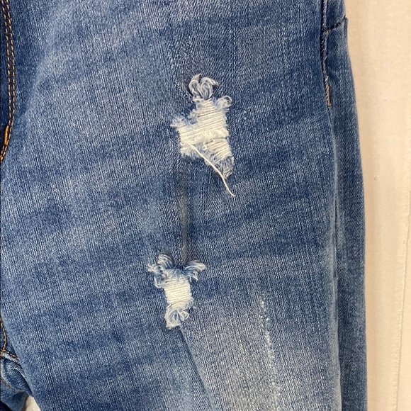 American Bazi Los Angeles Ripped Denim Skinny Jeans Size 7 - Picture 5 of 12